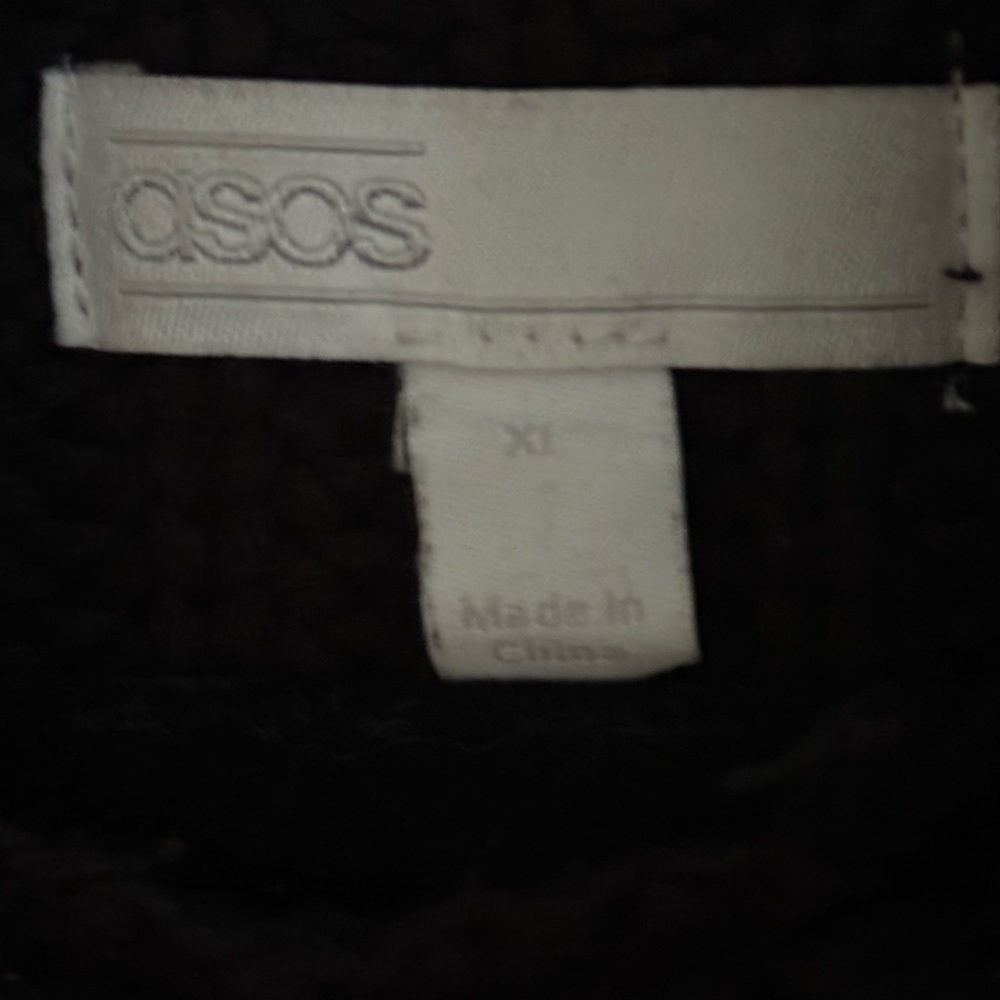 ASOS Midnight Black Cowl Neck Sweater - Picture 4 of 4